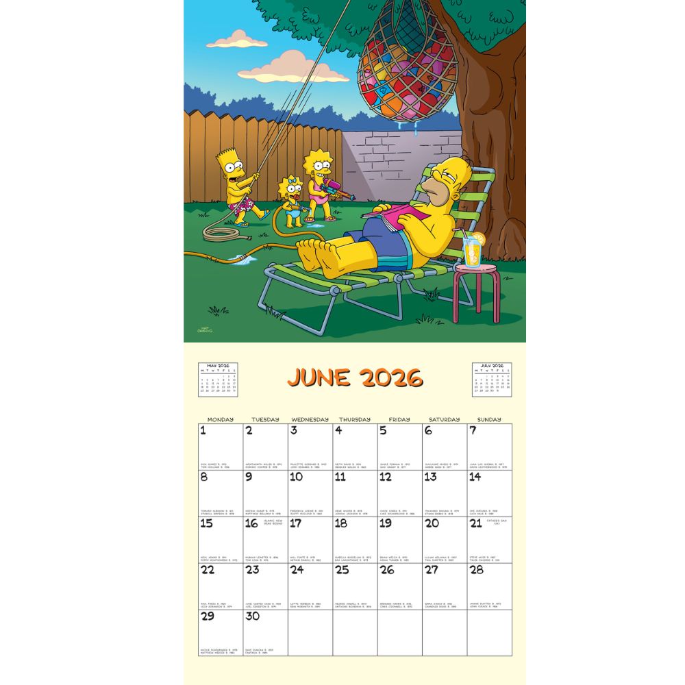 2026 Square Calendar Official Product