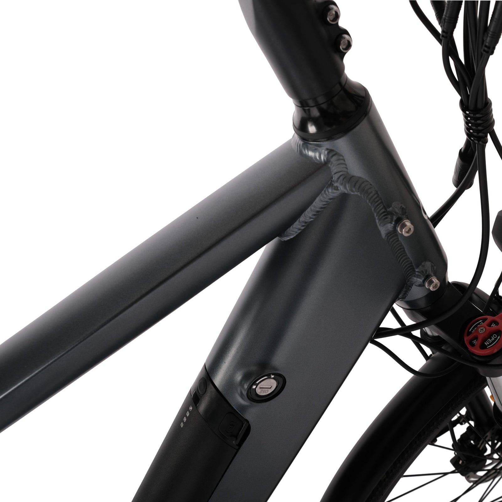 Aarhus 2025 - Urban E-Bike with 48V 14Ah Battery - Graphite Grey