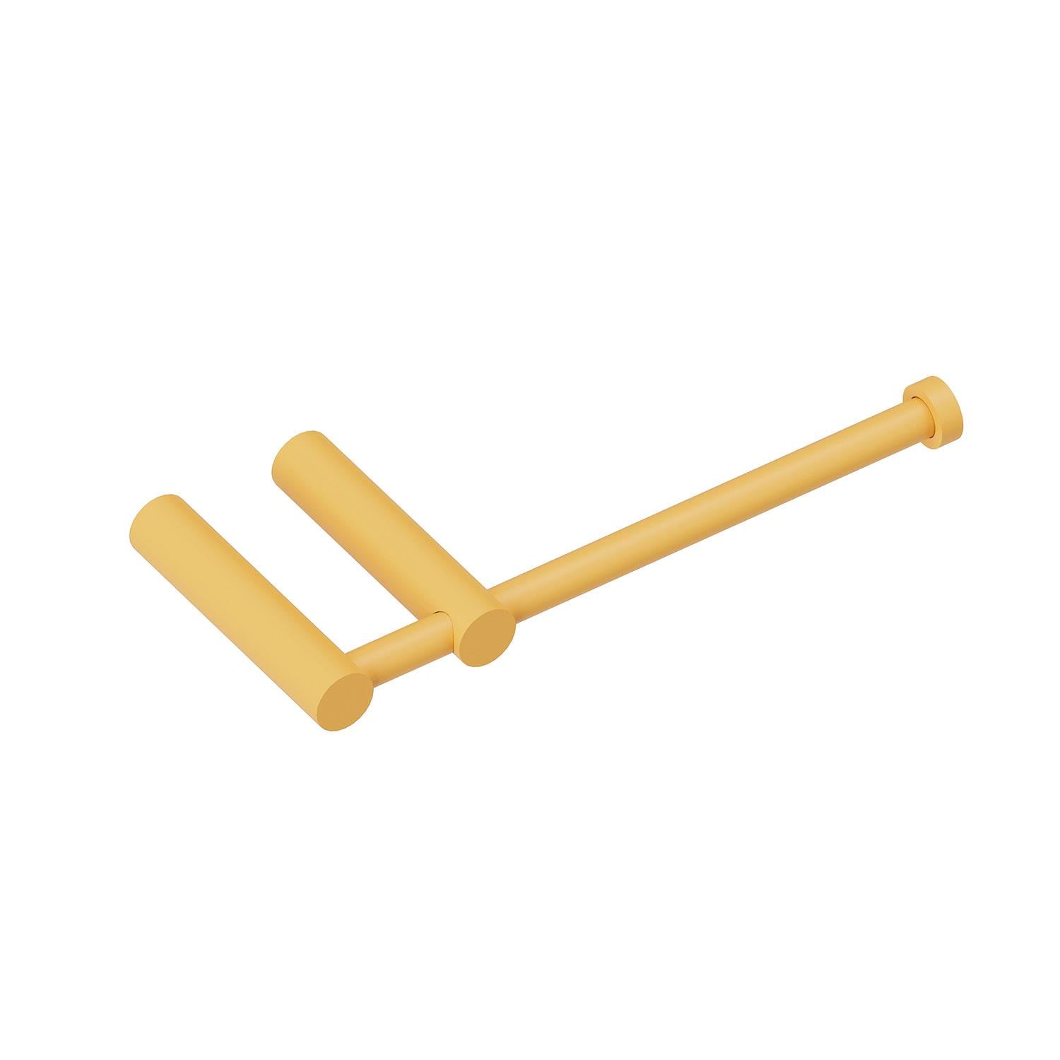 Toilet Roll Holder, Logic Collection | Mustard