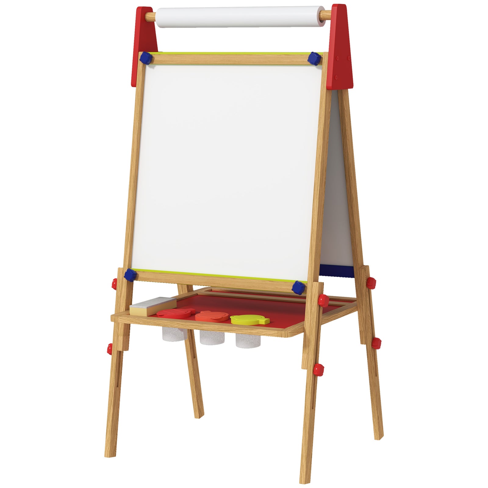 Aiyaplay 3 In 1 Kids Easel With Paper Roll