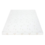 Lavio Mattress Topper Memory Foam Dual Layer Pressure Relief Washable