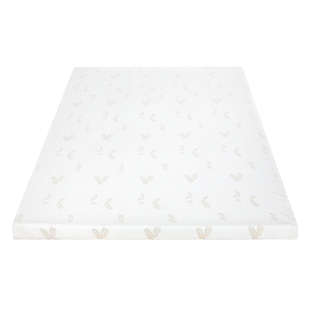 Lavio Mattress Topper Memory Foam Dual Layer Pressure Relief Washable