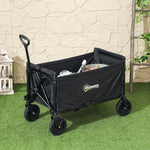 120l Festival Trolley, Folding & Compact | Black