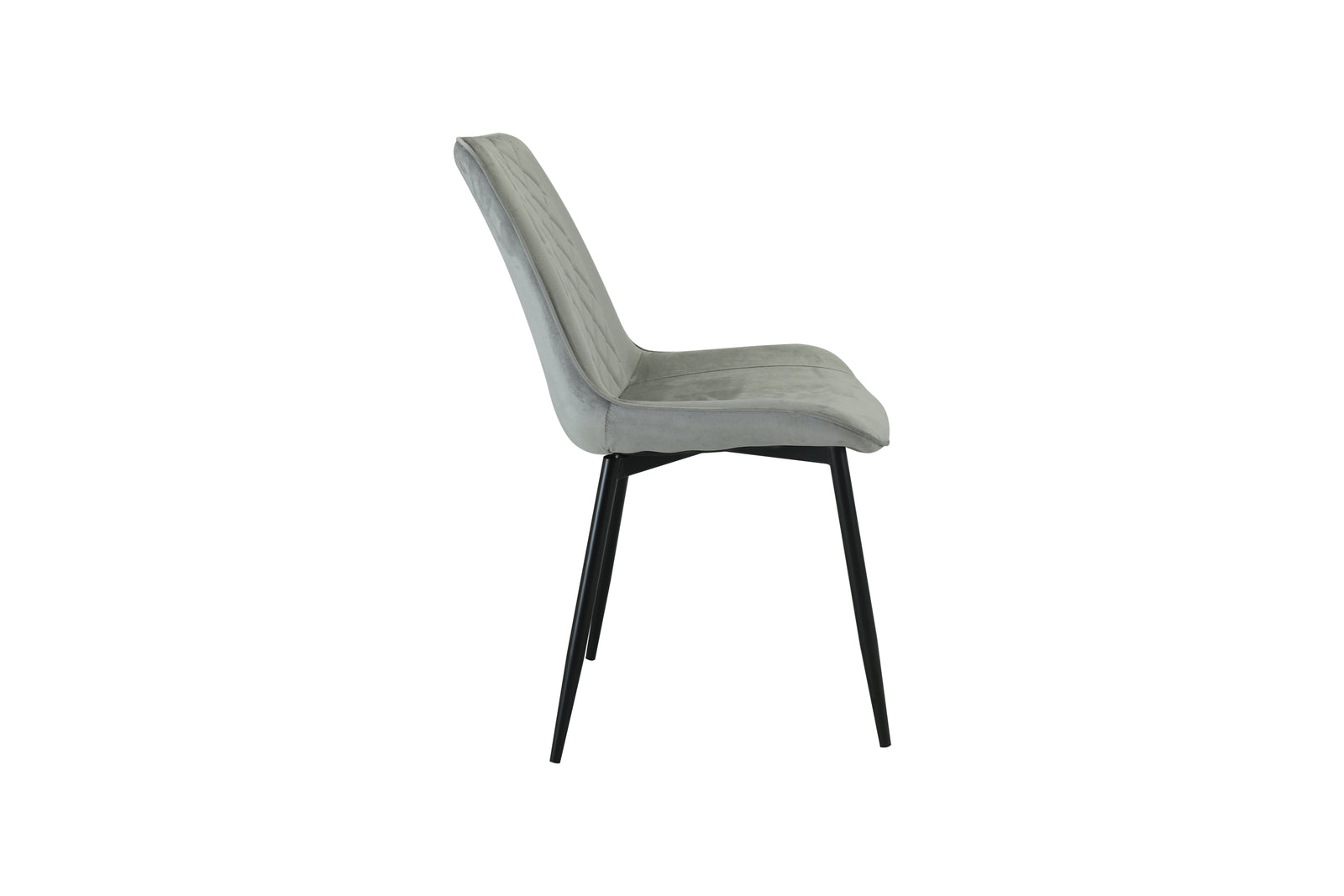 San Diego Marble Top Dining Table With Amelia Velvet Chairs | Grey