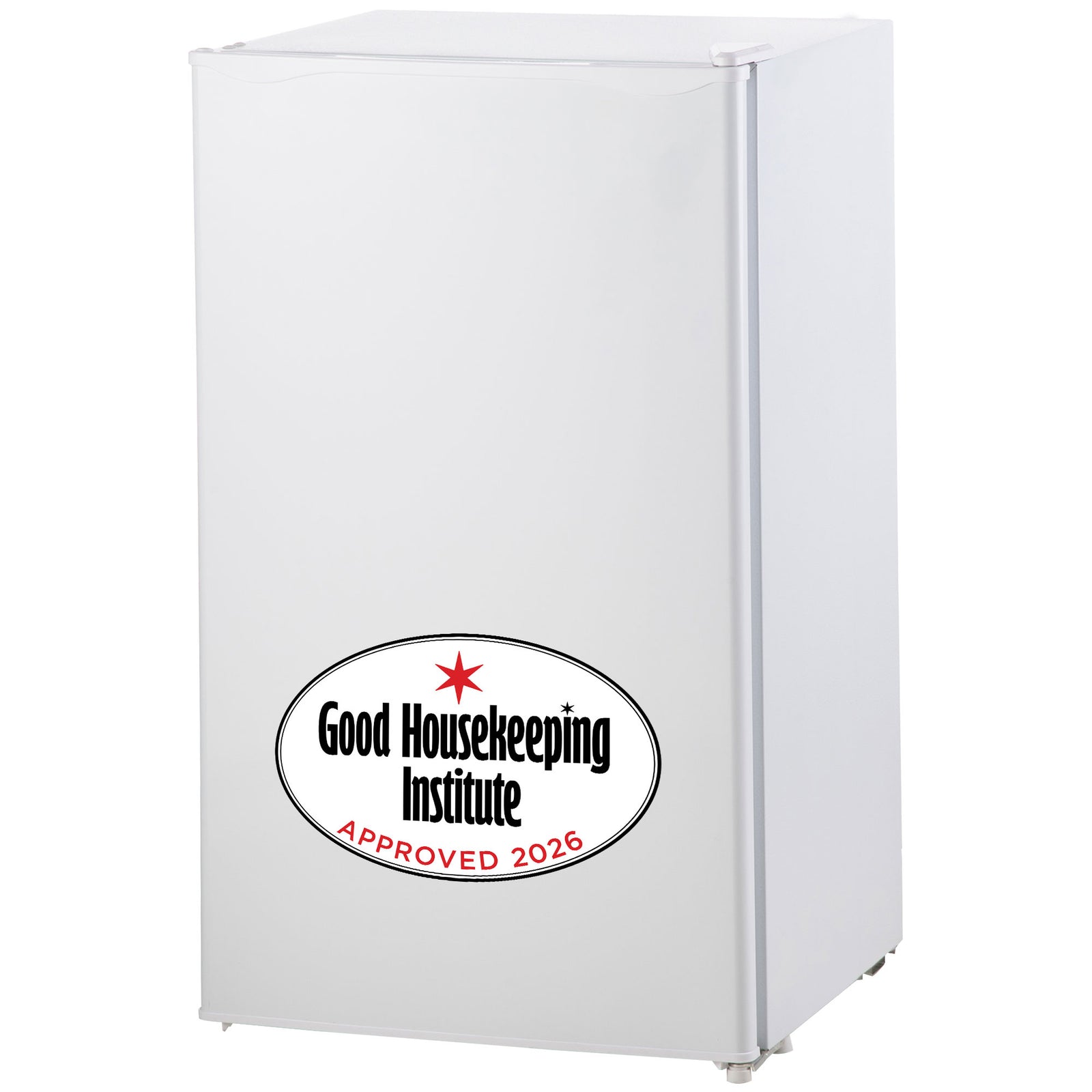 91l Freestanding Under Counter Fridge With Reversible Door | One Size | White