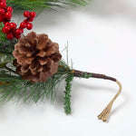 Artificial Winter Woodland And Eucalyptus Garland, 110 Cm