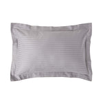 Egyptian Cotton Satin Stripe Oxford Pillowcase 330 Tc | 48 x 74cm | Grey