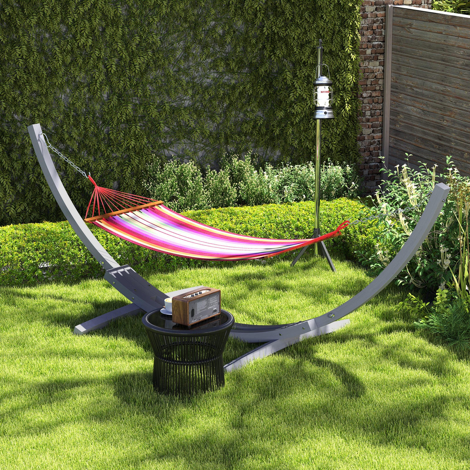 3(m) Wooden Hammock Stand For Garden, Patio