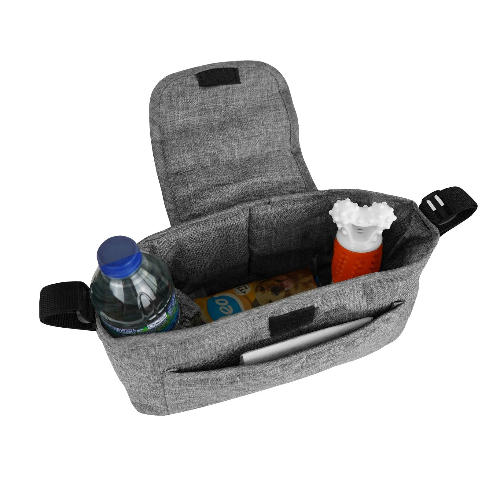 Pet Stroller Caddy Bag | Grey