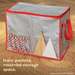 Heavy Duty Xmas Decoration Storage Bag With Dual Handles