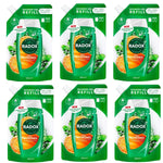 Mineral Therapy Shower Gel Refill Pouch Feel Refreshed, 500ml, 6pk | 6 | Green