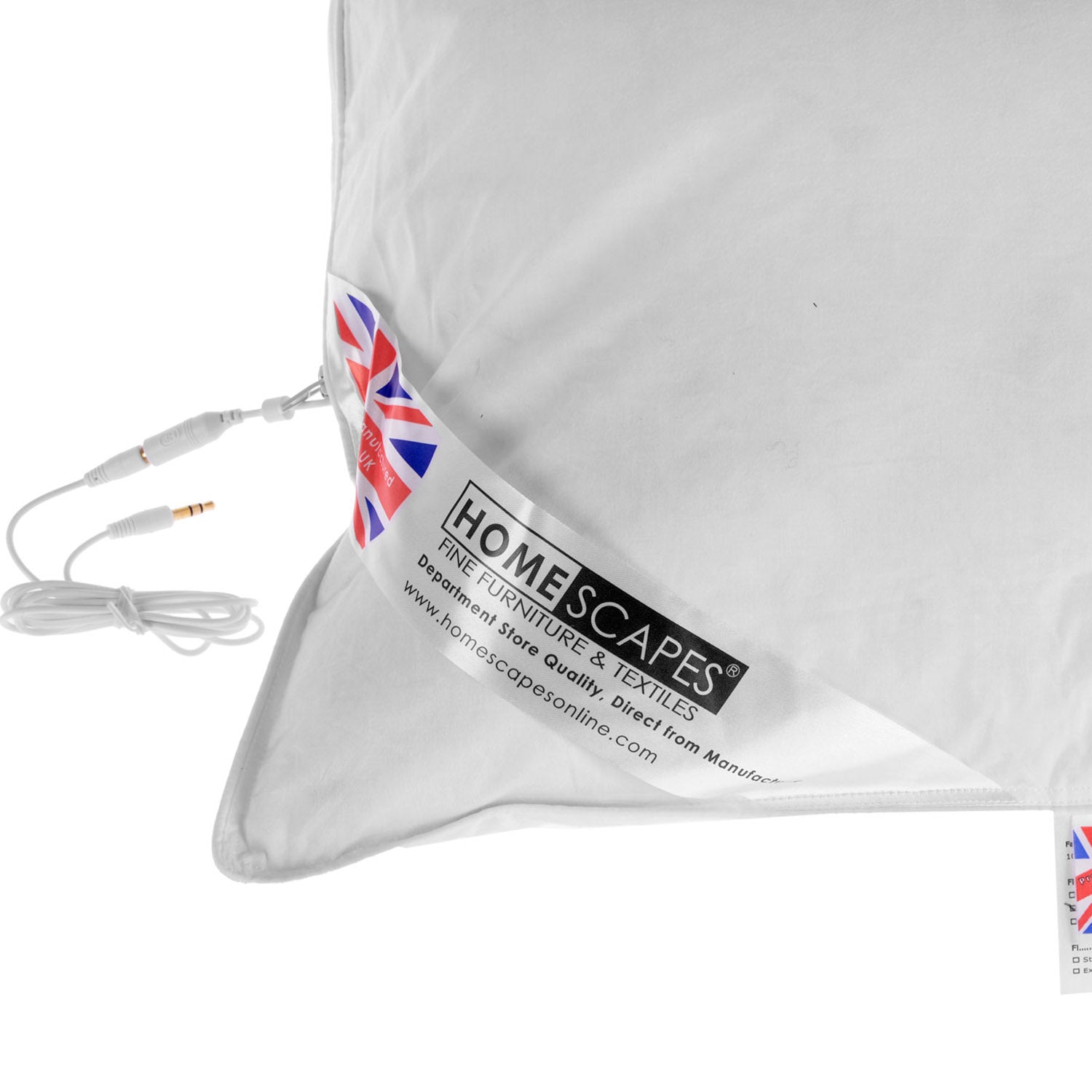 Duck Feather Music Pillow With Speaker