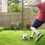 Rebounder Net Practise Football Kickback Target Goal | Red