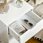 Chest Of Drawers, 3 Drawer Unit Storage Chest Bedroom | One Size | Cream