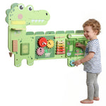 Busy Board Panels Wall Mounted Dinosaur | Green