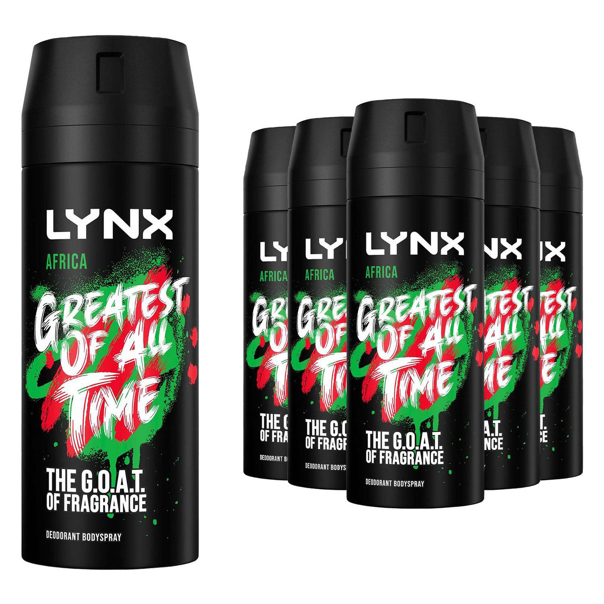 Africa Body Spray Deodorant 48hrs High Definition Fragrance 150ml | Set of 24