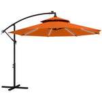 3m Cantilever Banana Parasol, Double Roof
