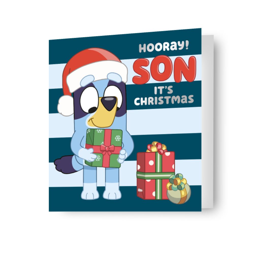 Son Christmas Card Official Product