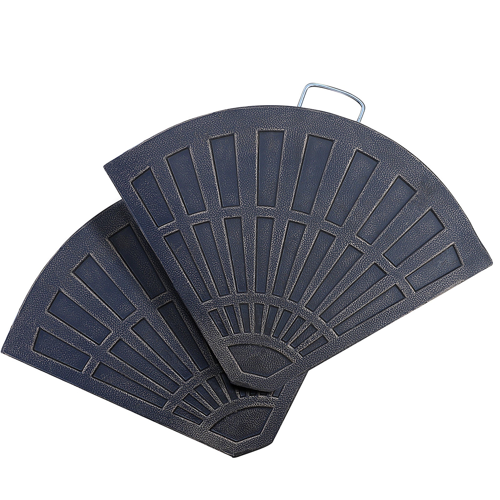 2pc Parasol Base, 28kg, Bronze