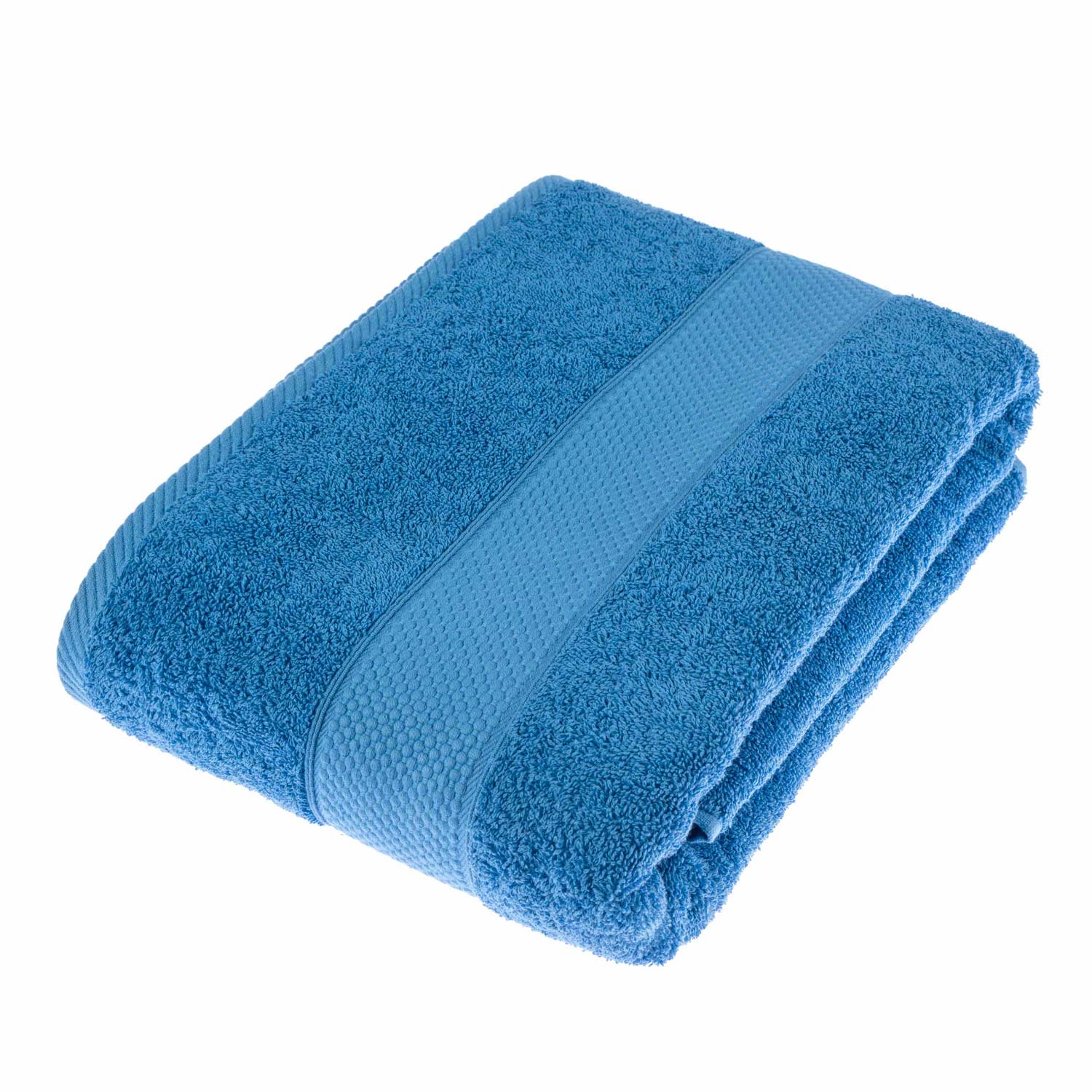 Turkish Cotton 500gsm Towel | Bath Sheet | Cobalt Blue