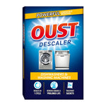 Oust Dishwasher & Washing Machine Deep Cleaning Descaler, 2sachets