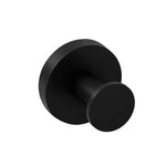 Towel Hook, Robe & Coat Hook Matt Black, Hidden Fixings, Start Collection