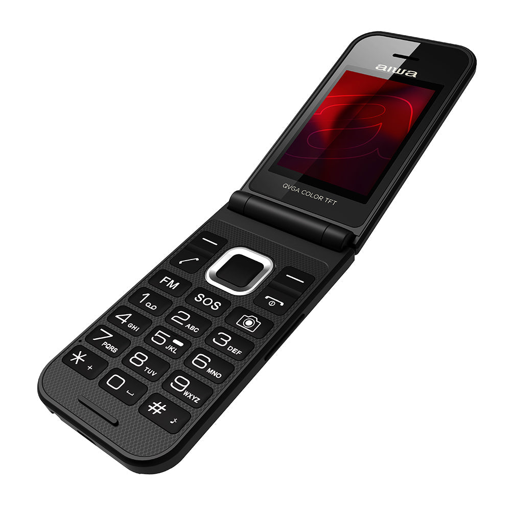 Fp-24bk Multifunction Flip Phone For Elderly