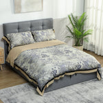HOMCOM Upholstered Ottoman Bed Storage Bed Frame
