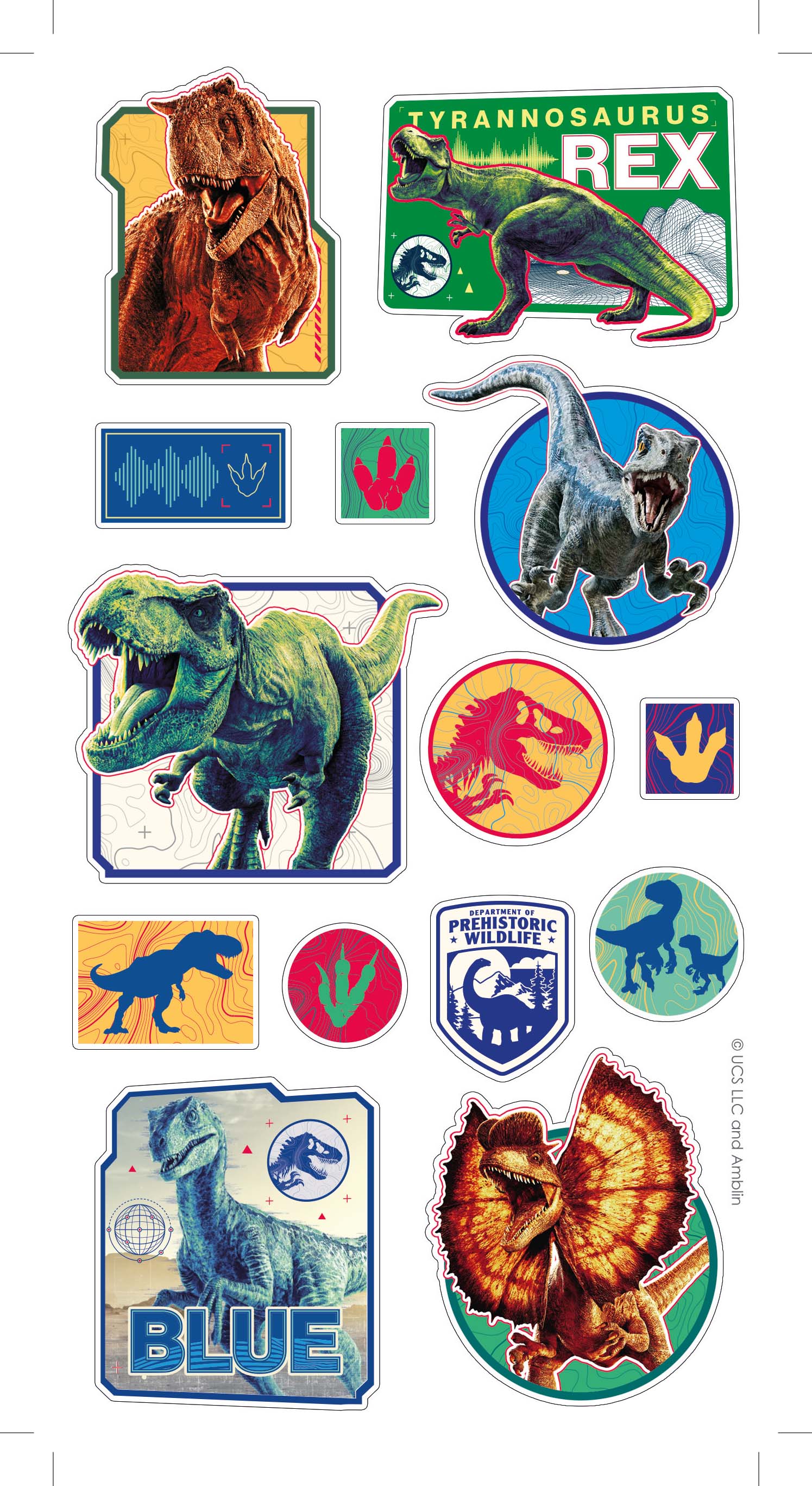 Age 6 Sticker Birthday Card Official Product