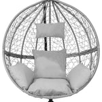 Hanging Rattan Egg Chair | Grey