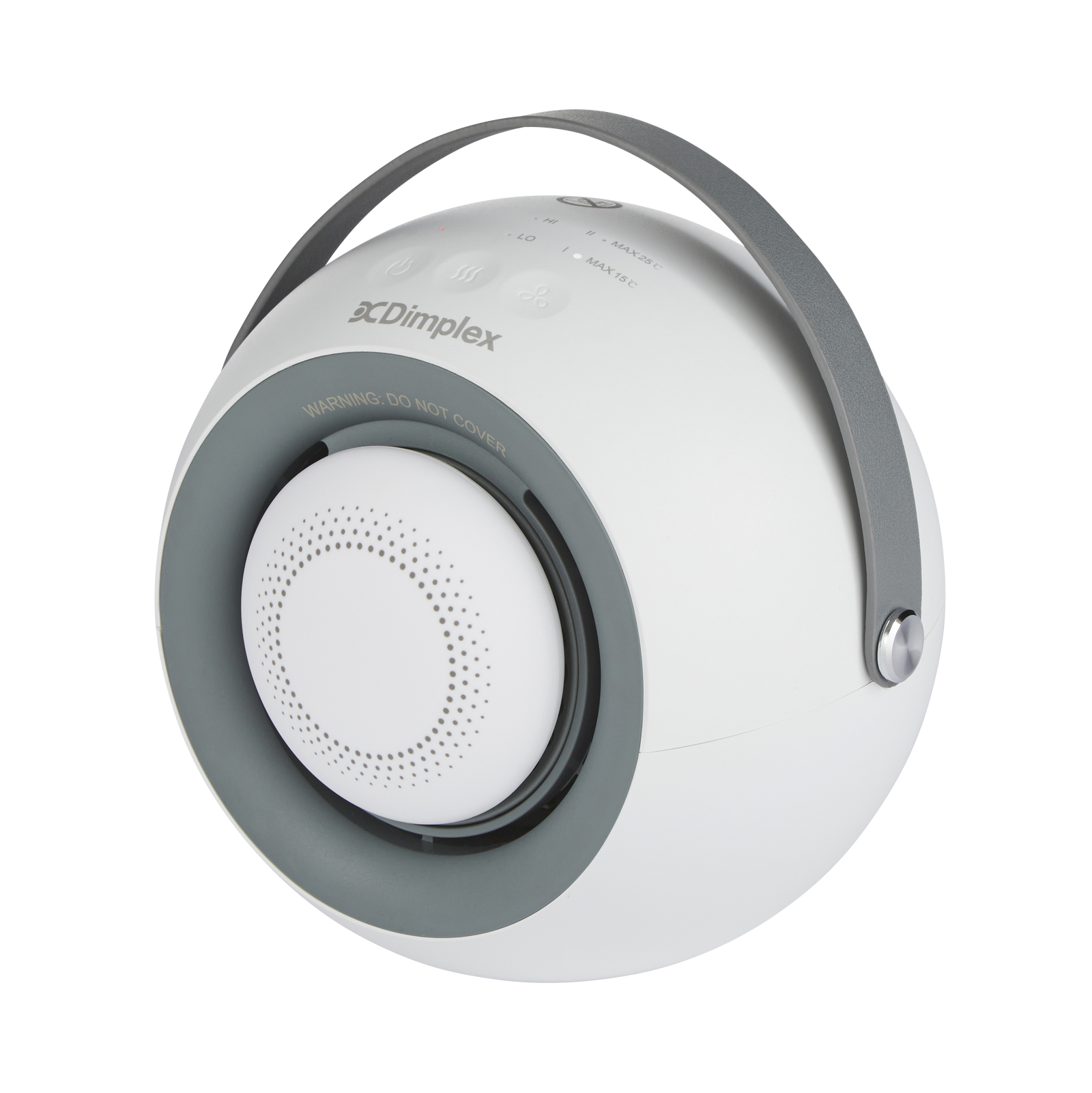Desk Friend Fan Heater, 390w | White