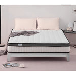 Sleeply Comfort Hybrid Mattress - The Mattress That Moves With You | Small Double | White