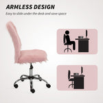Vanity Chair, Swivel Computer | Pink