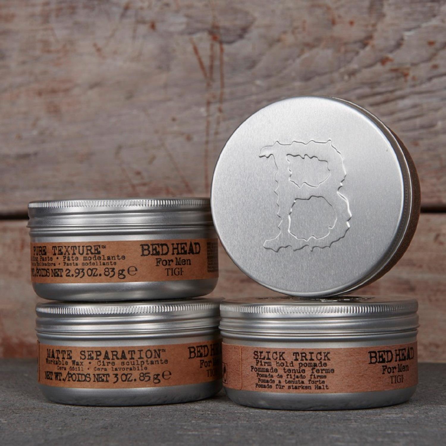 Matte Separation Mens Hair Wax For Firm Hold 85g, 2pk