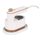 Beige Foldable Handheld Garment Steamer – 40w Quick-heat 0.8l Steam Iron For Home Use
