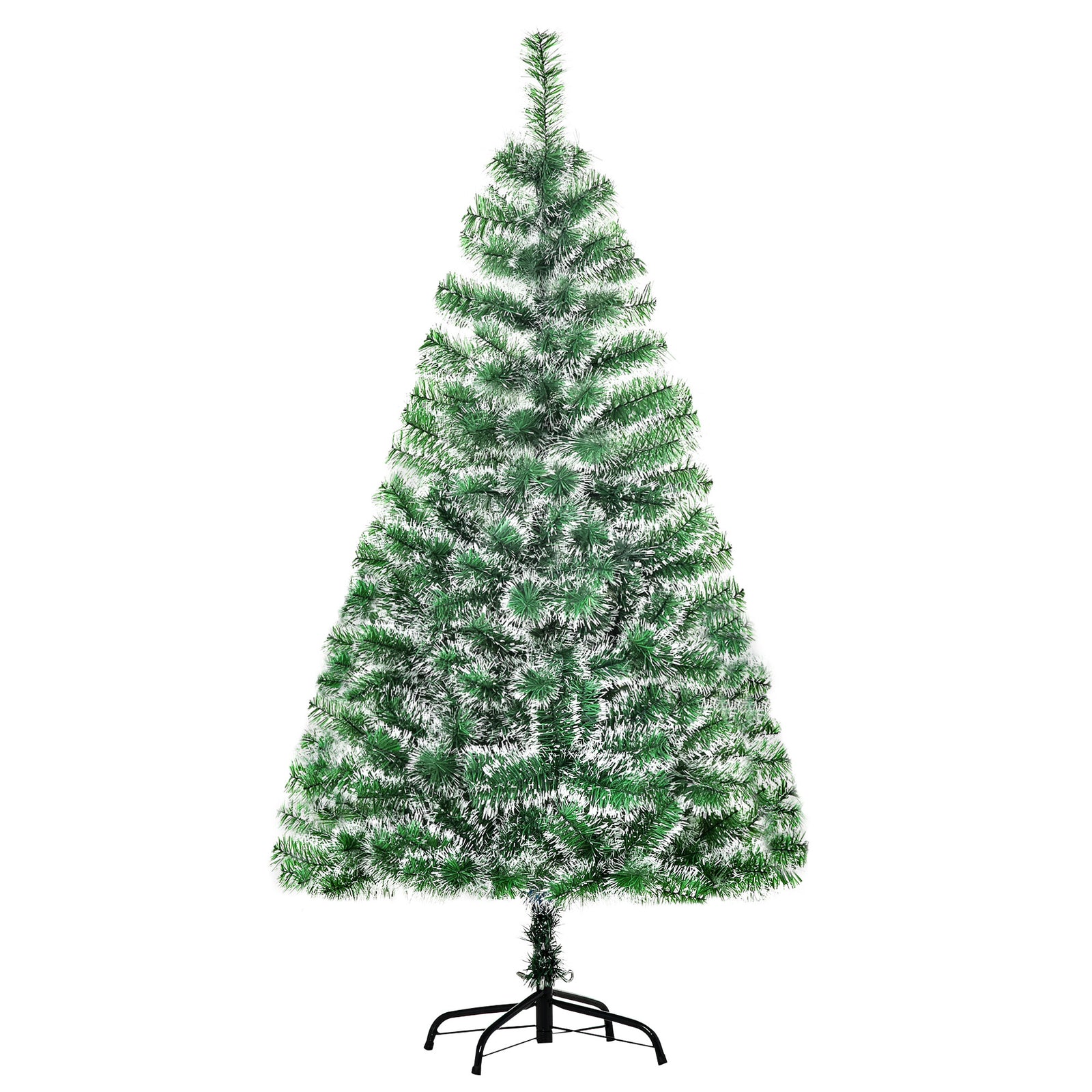5ft Home Decoration Artificial Christmas Tree Xmas Gift Metal Stand | 5ft | Green