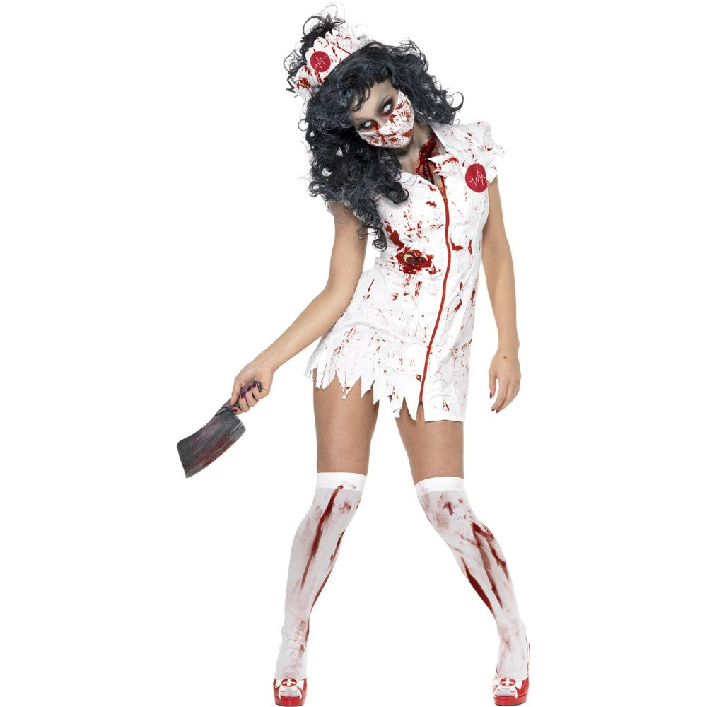 Zombie Nurse Adult Women's Costume | Small