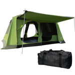 Two Room Dome Tent Camping Shelter W/ Porch And Portable Bag