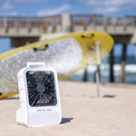 Outdoor Mister & Fan - Portable, Rechargeable, Cordless & Powerful