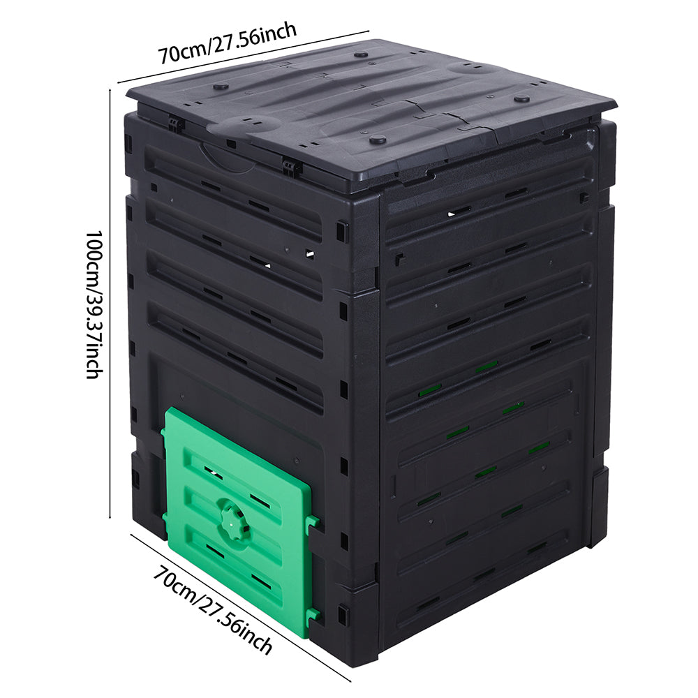 450l Garden Compost Bin Organic Waste Compost Converter