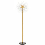 Modern Floor Lamp With Dandelion-like Lampshade Bedroom
