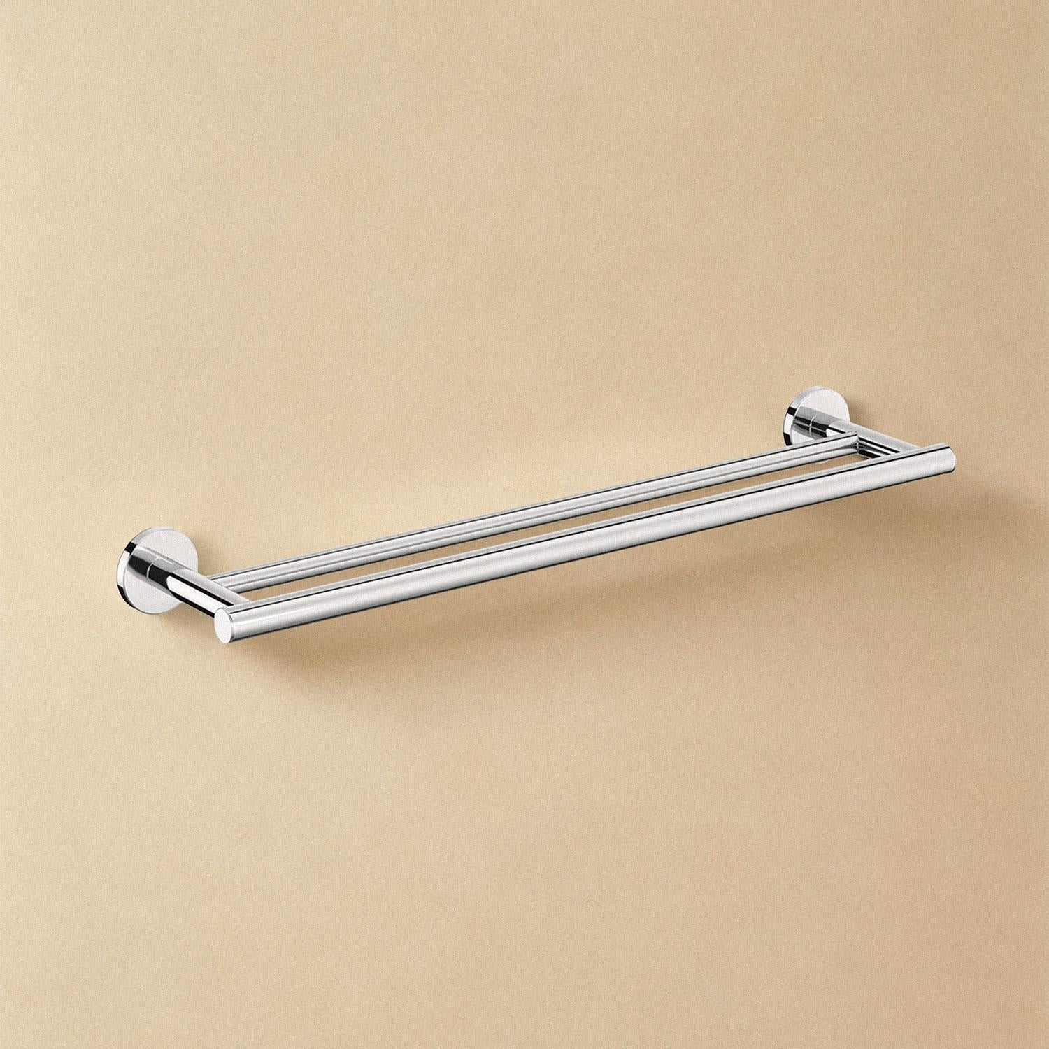 Double Towel Rail, Chrome, Architect S+ Collection
