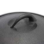 Breeins 2.5l Pre-seasoned Cast Iron Saucepan With Lid