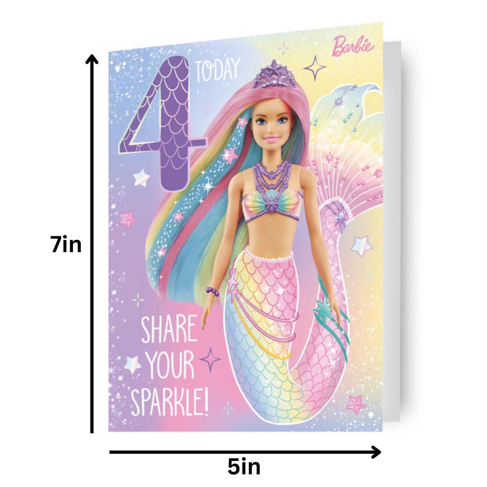 Age 4 Birthday Card Official Product