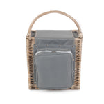 Chill Beach Picnic Wicker Basket