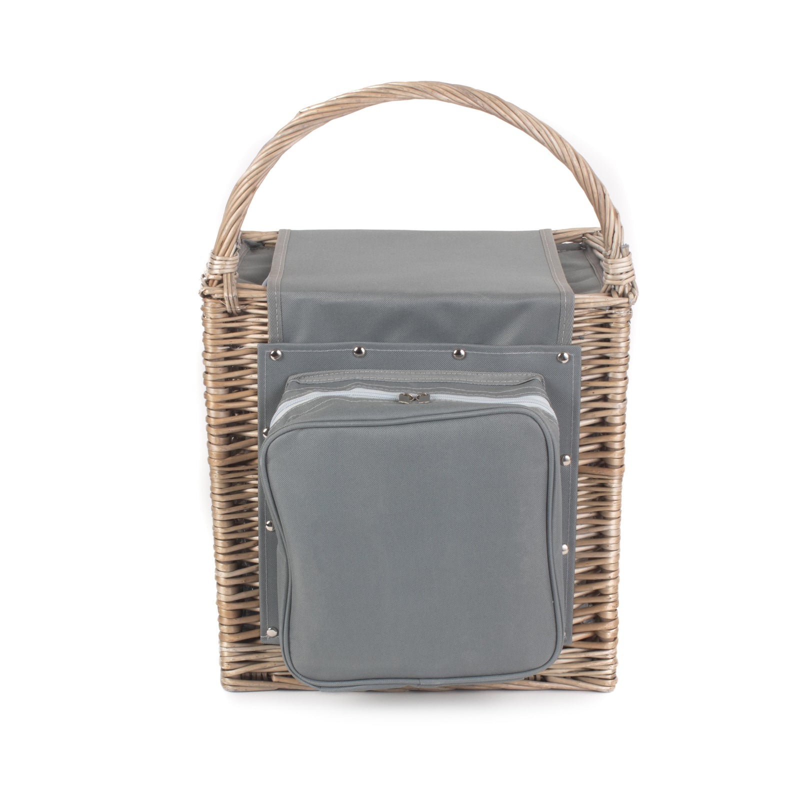 Chill Beach Picnic Wicker Basket