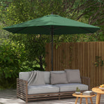 2.8m Patio Umbrella Parasol Outdoor Table Umbrella | Green