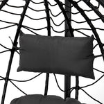 Hanging Chair With Stand And Padded Cushion