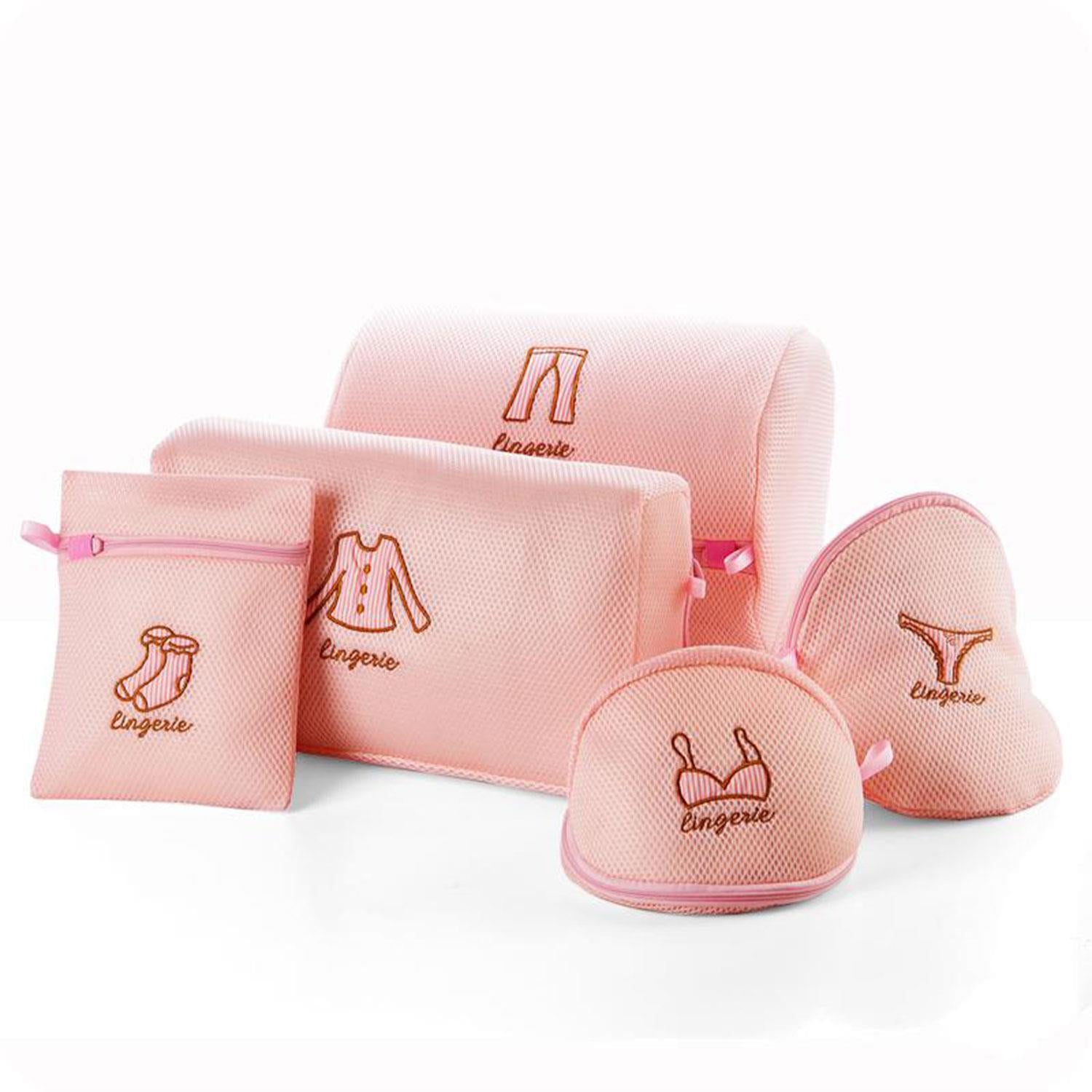 Socks Wash Bag, Pink