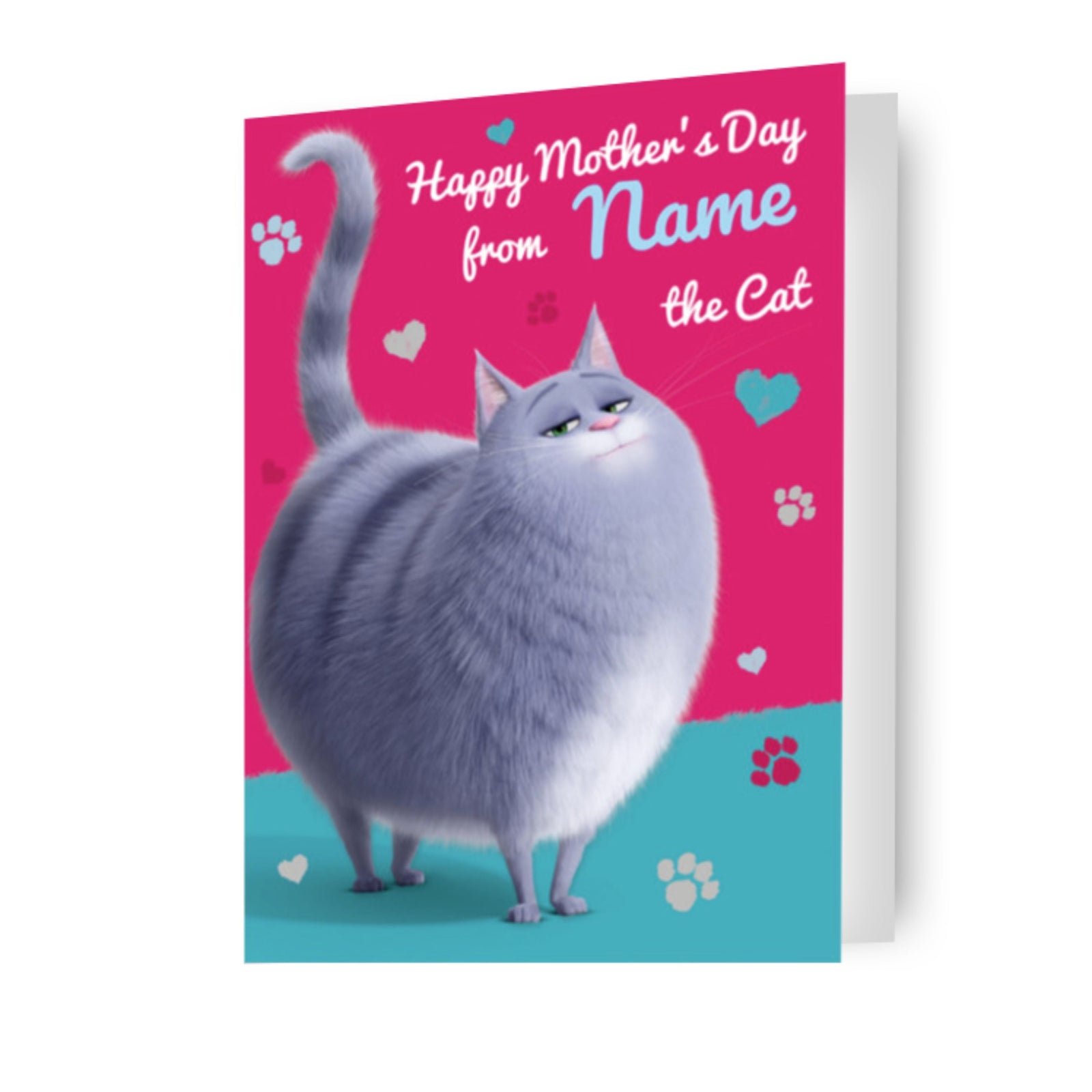 Mother's Day Personalised Card 'from The Cat' Official Product